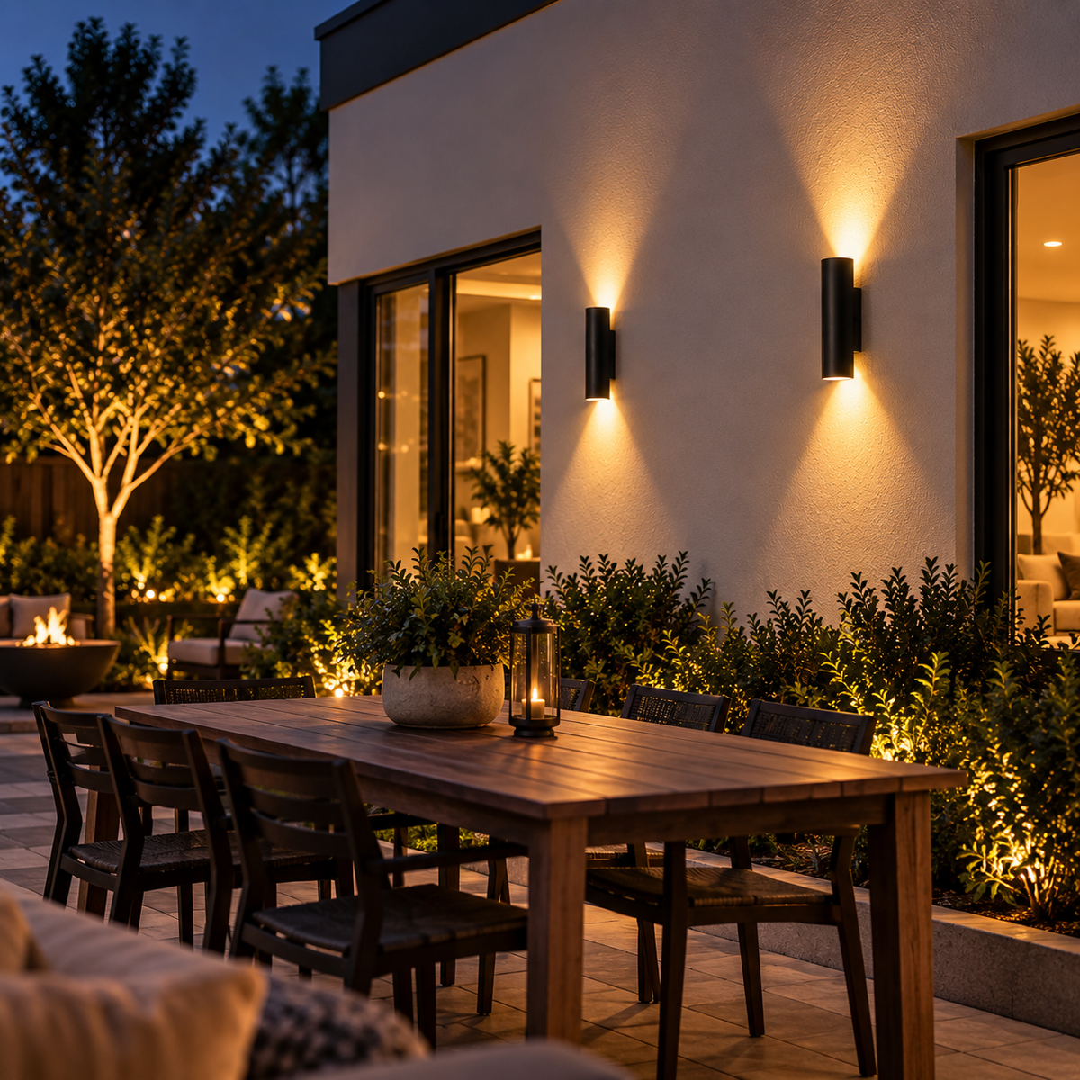 Decasa Slimline Up & Down Wall Light