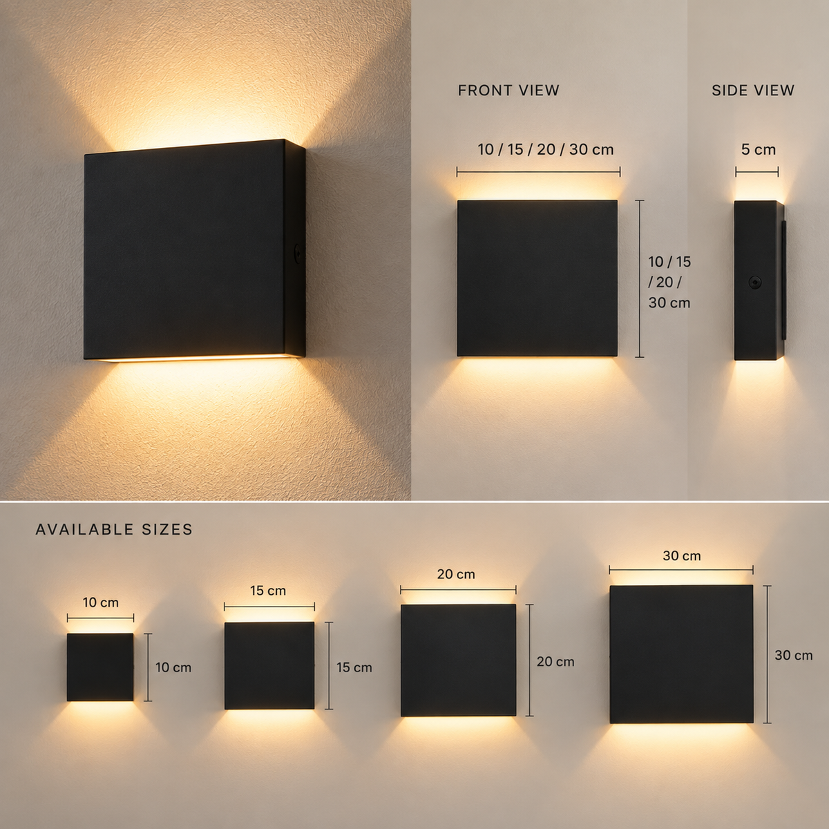 Decasa Architectural LED Wall Light