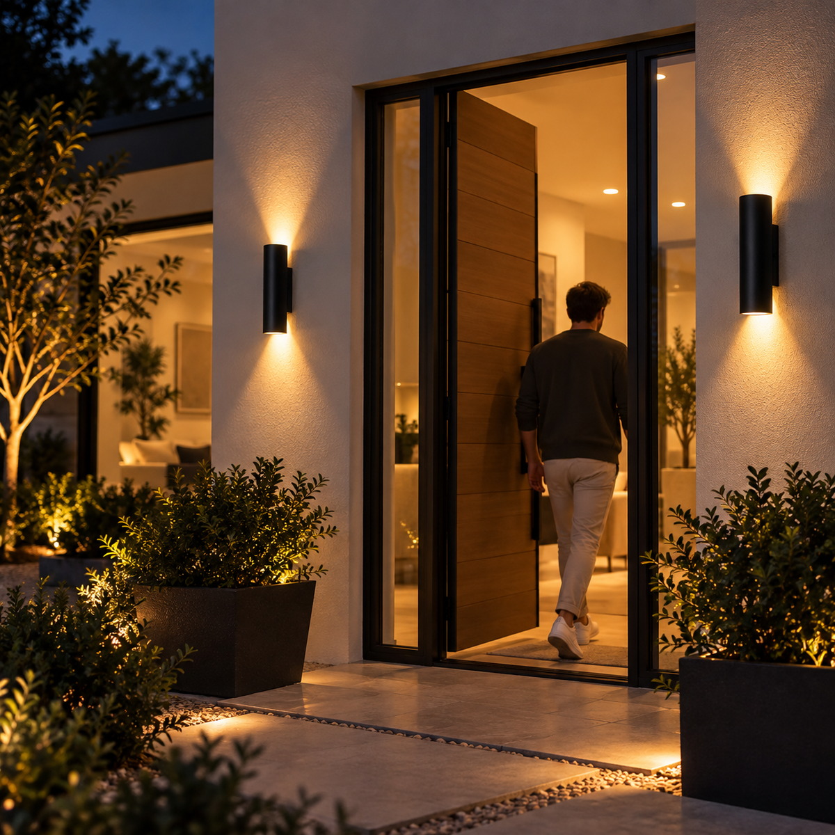 Decasa Slimline Up & Down Wall Light
