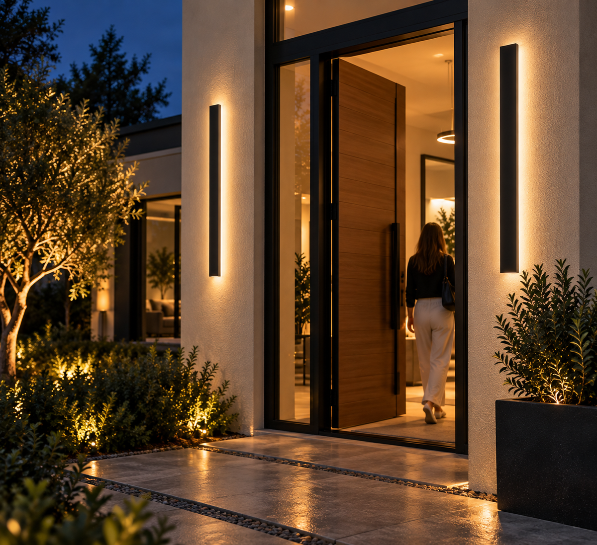 Decasa Linear Outdoor Wall Sconce