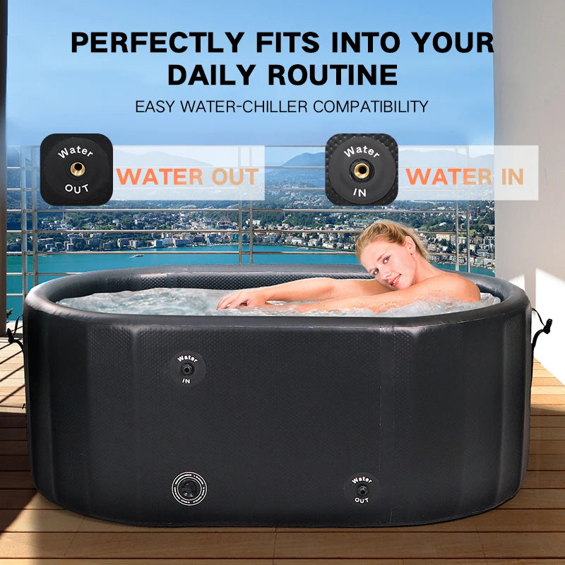 Customized Inflatable Cold Plunge Tub High Quality Ice Baths at Home Popular Ice Water Bath for Therapy