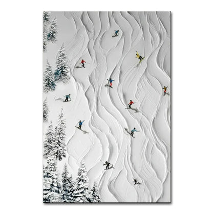 Decasa Tennis Court Canvas Art