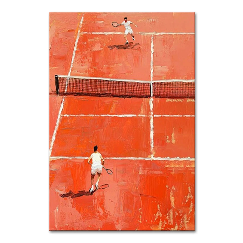 Decasa Tennis Court Canvas Art