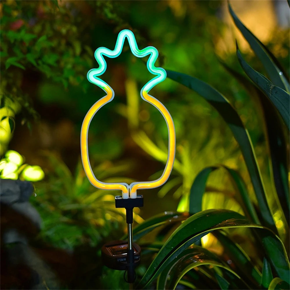 DwellingPlace™ Garden Neon Solar Signs
