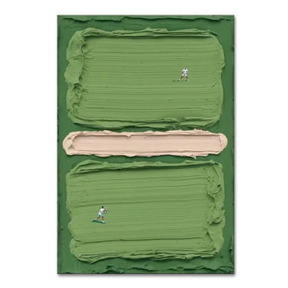 Decasa Tennis Court Canvas Art