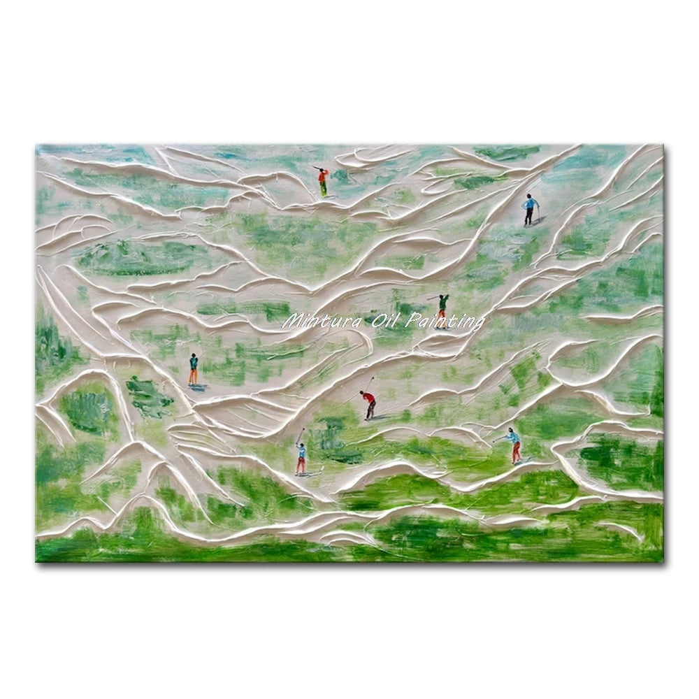 Decasa Tennis Court Canvas Art