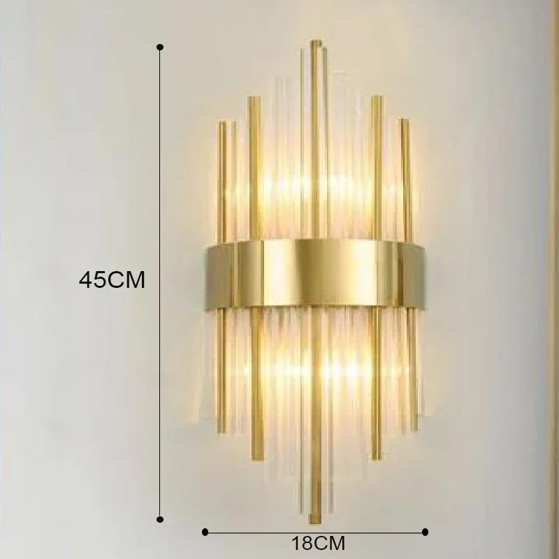 Decasa Crystal LED Wall Sconce