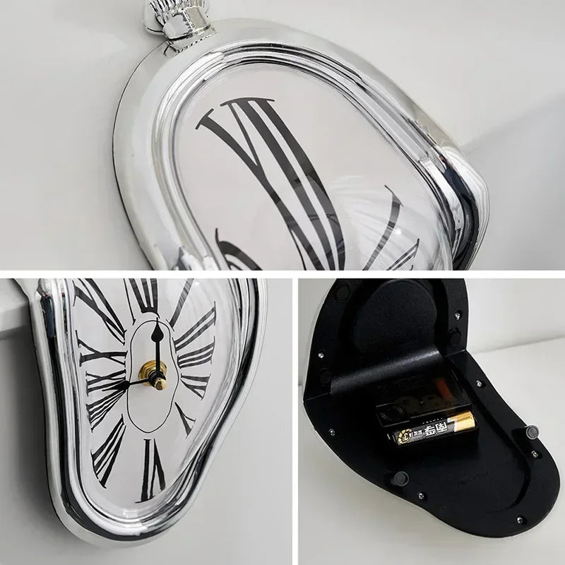 Decasa Melting Wall Clock