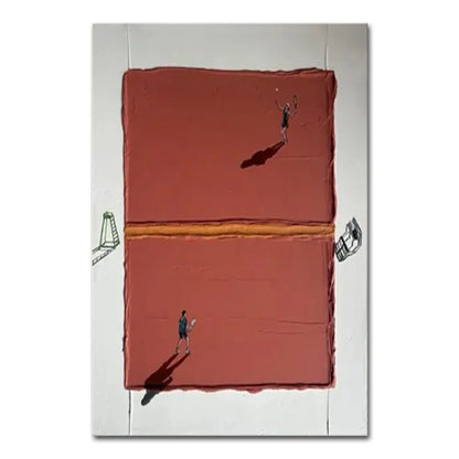 Decasa Tennis Court Canvas Art