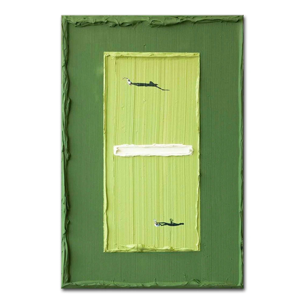 Decasa Tennis Court Canvas Art