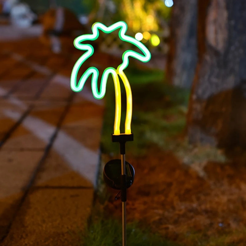 DwellingPlace™ Garden Neon Solar Signs