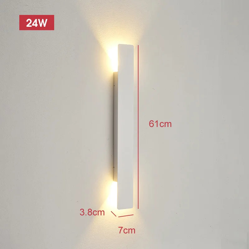 Decasa Slimline Up & Down Wall Light