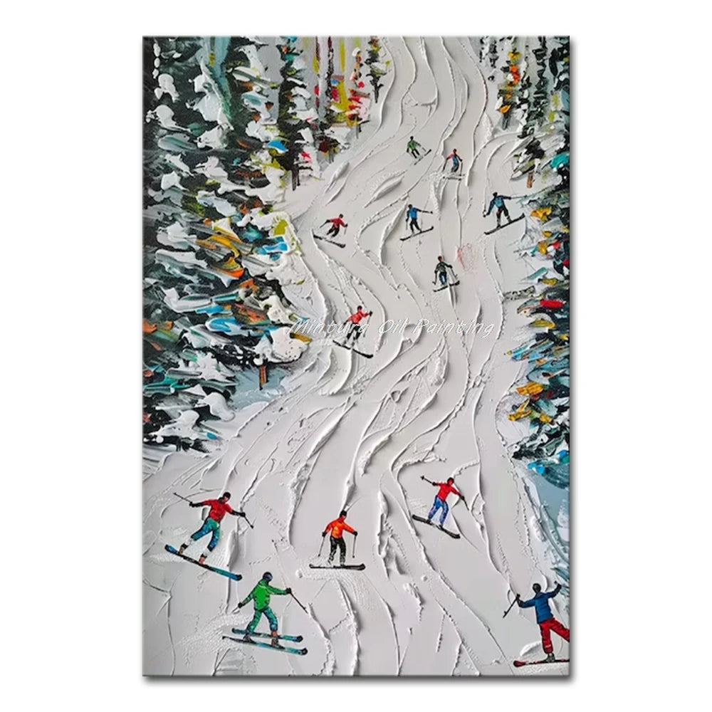 Decasa Tennis Court Canvas Art