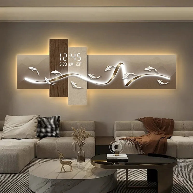 Decasa Nine Fish LED Wall Art