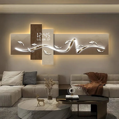 Decasa Nine Fish LED Wall Art