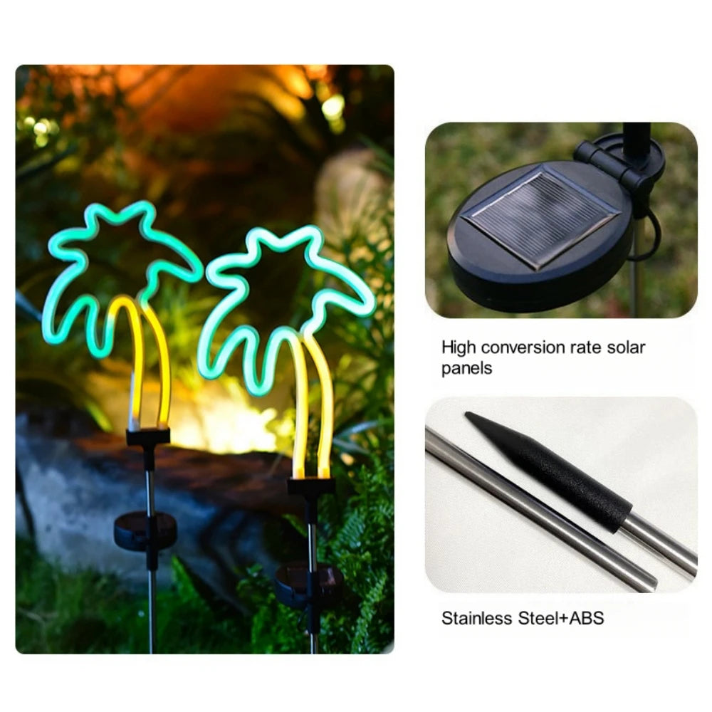 DwellingPlace™ Garden Neon Solar Signs