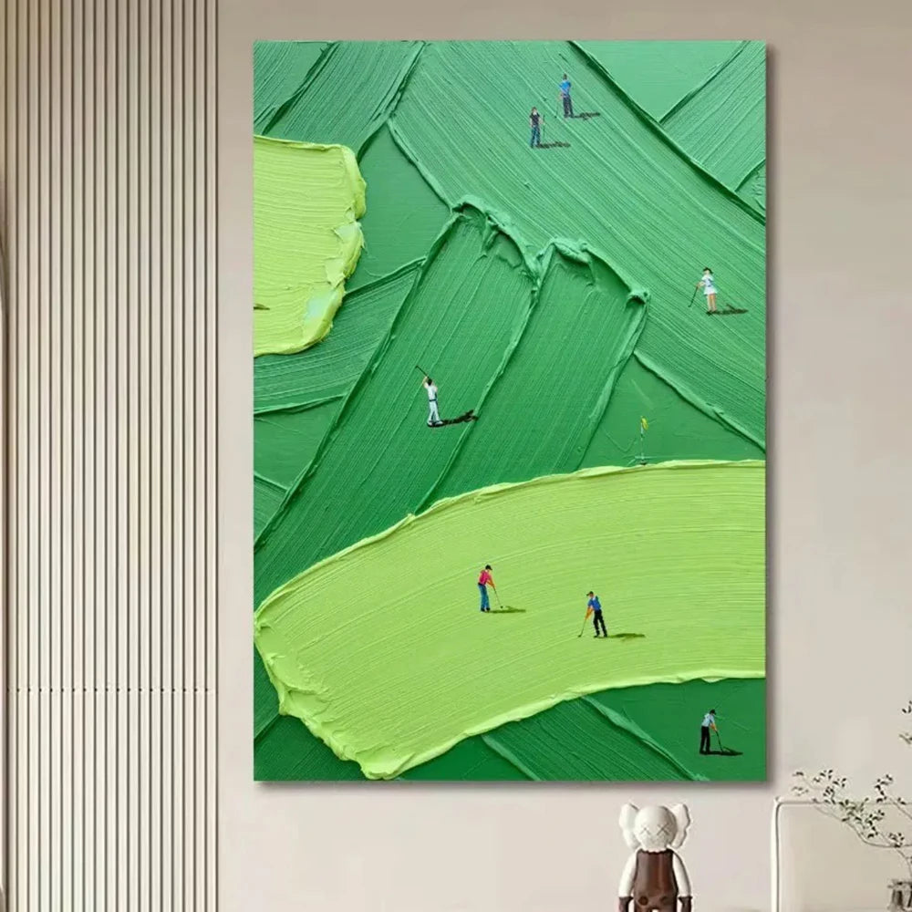 Decasa Tennis Court Canvas Art