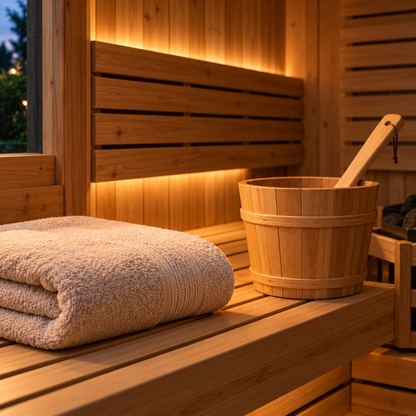 Decasa Modern Cedar Barrel Sauna